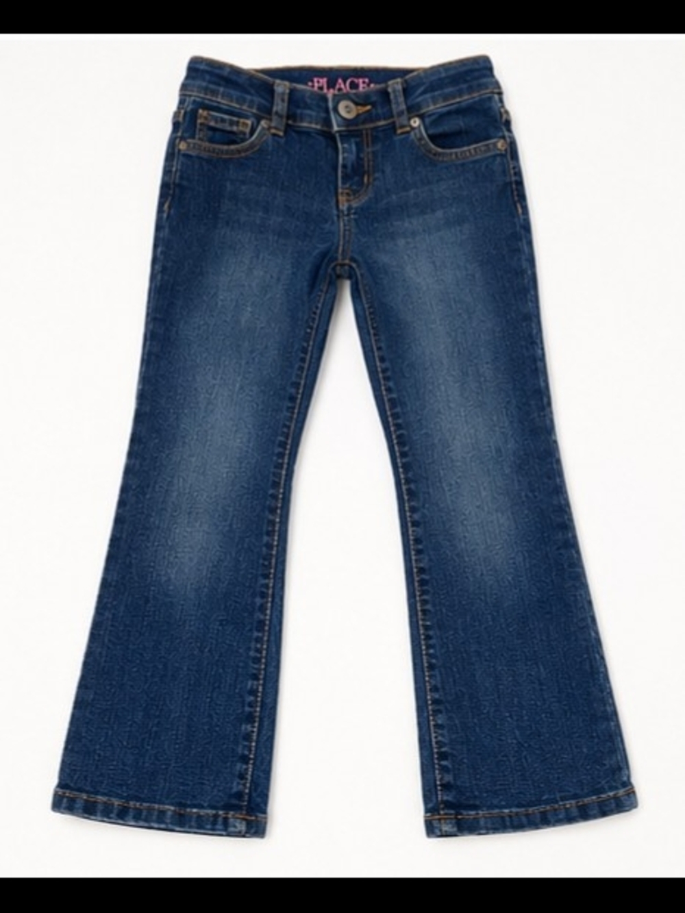 The Children’s Place Girls Bootcut Jeans Medium Wash Denim Size 6